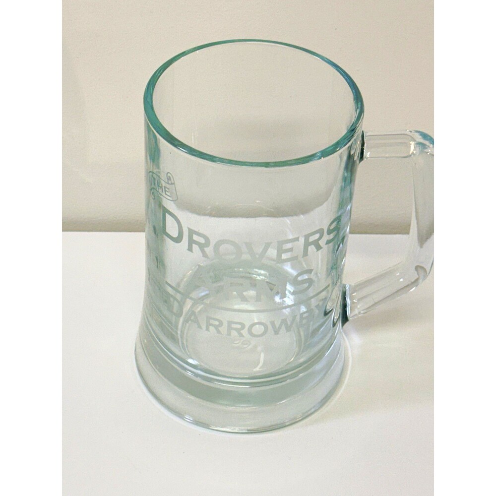 All Creatures Great & Small The Drovers Arms Darrowby Glass Beer Mug Tankard